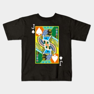 Jack of Spades Inverted Kids T-Shirt